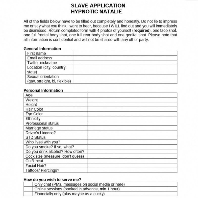 Slave application