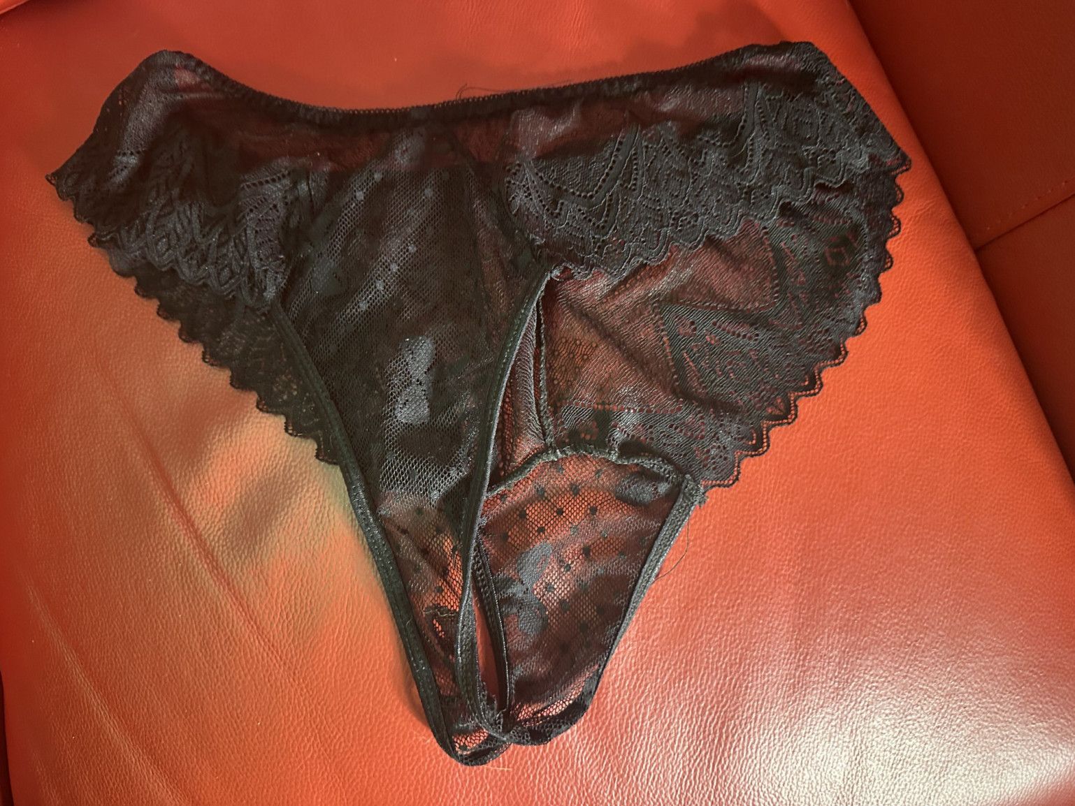 Worn panties