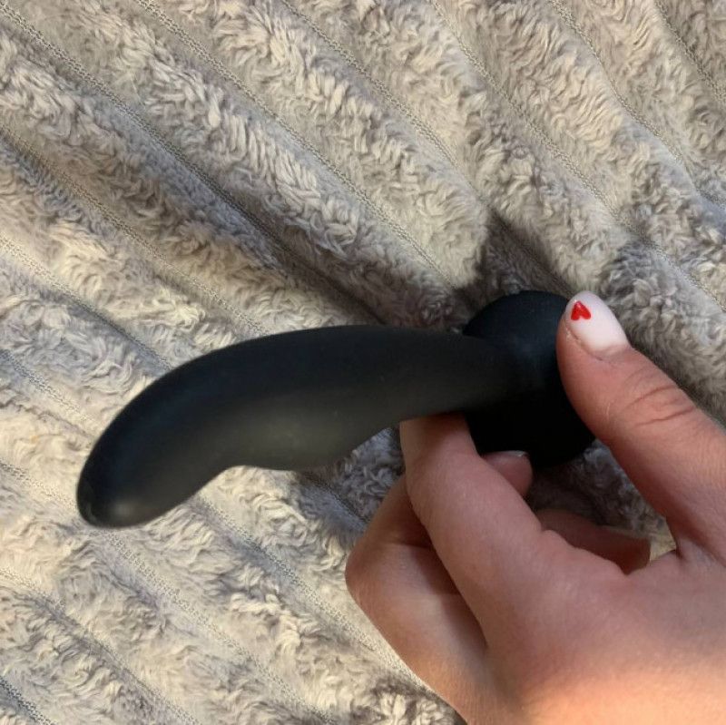 Black anal plug