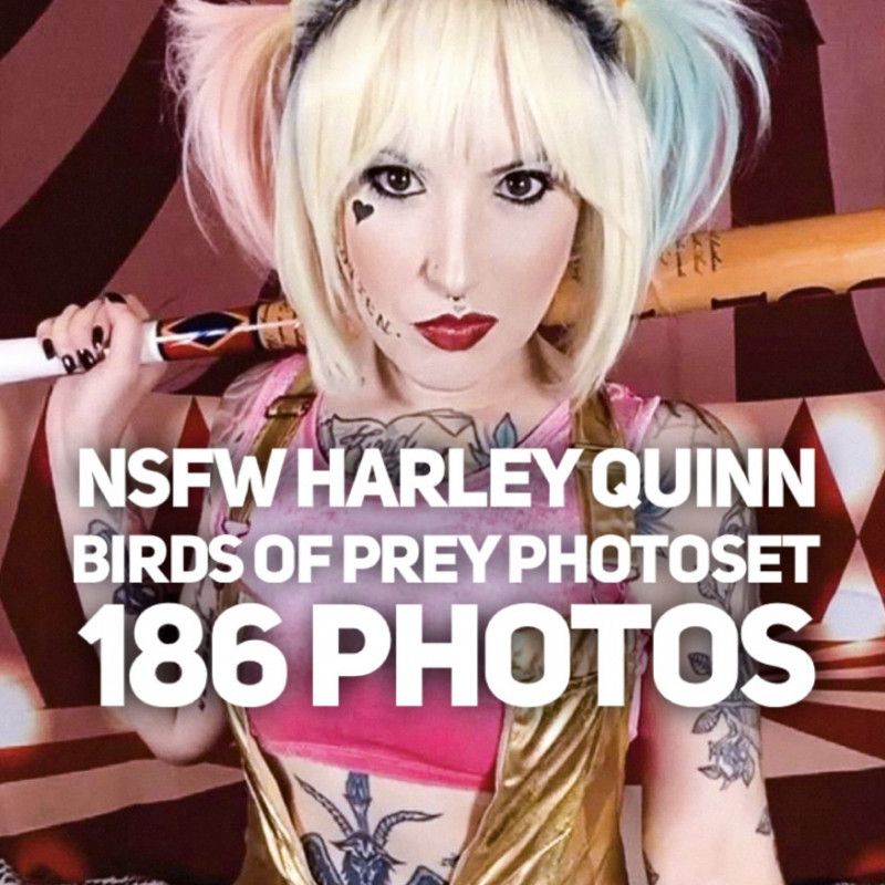 NSFW Harley Quinn BoP Cosplay Photoset