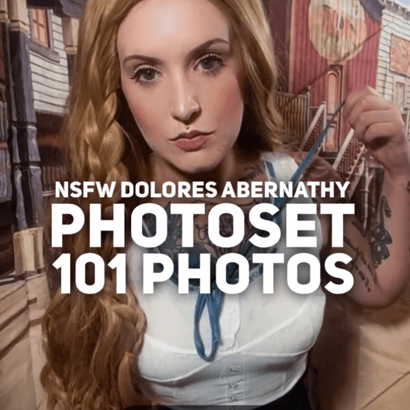 NSFW Dolores Abernathy Cosplay Photoset