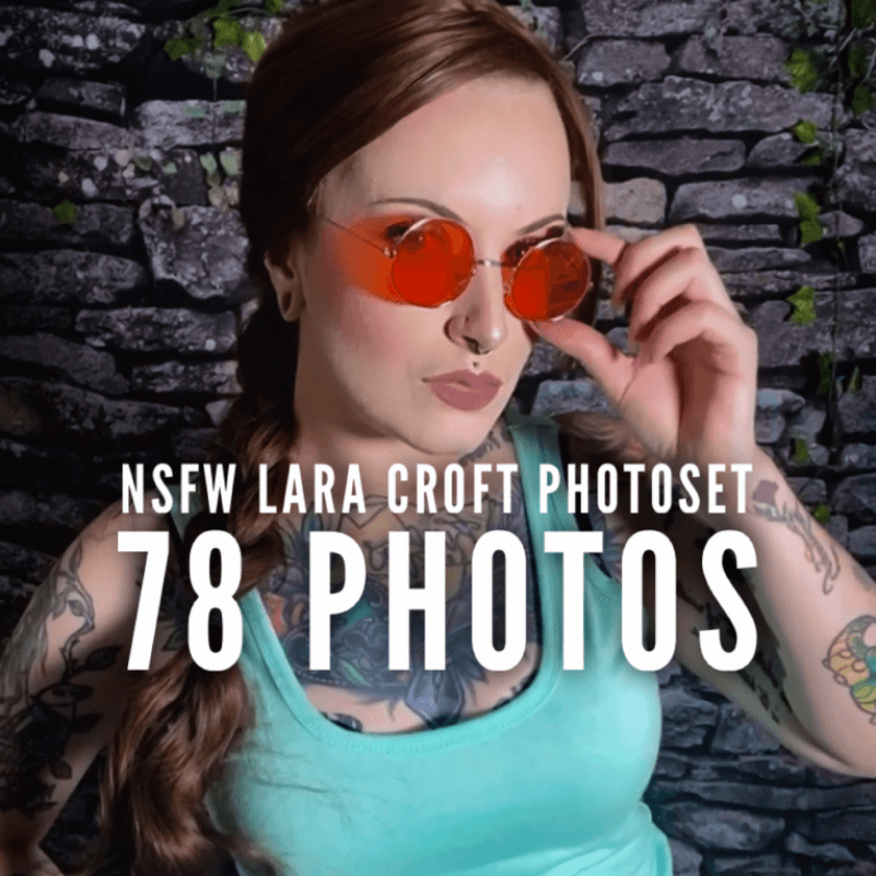 NSFW Lara Croft Cosplay Photoset