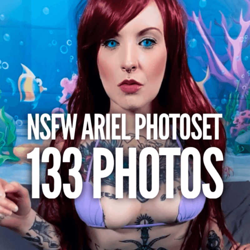 NSFW Ariel Cosplay Photoset