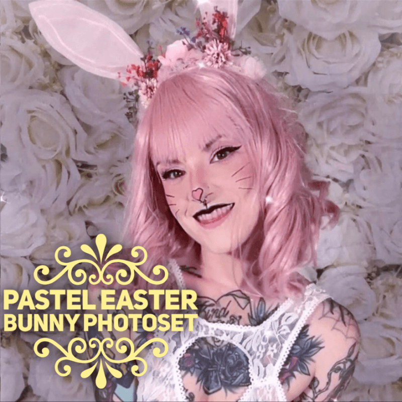 Pastel Easter Bunny Photoset