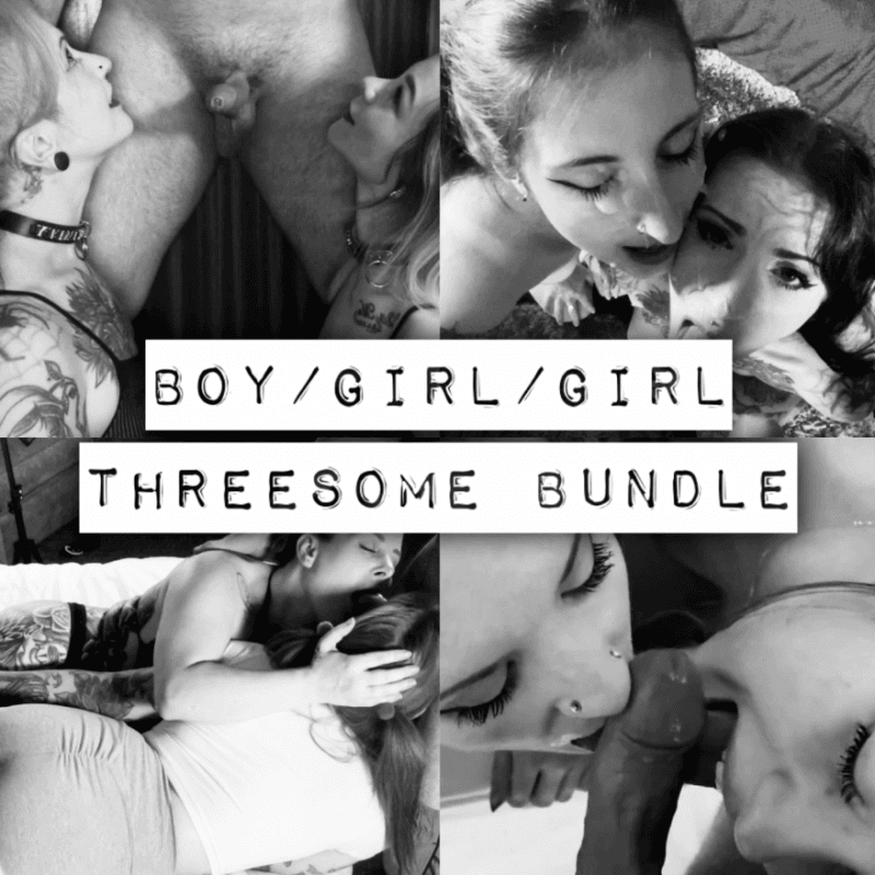 Boy Girl Girl Threesome Video Bundle