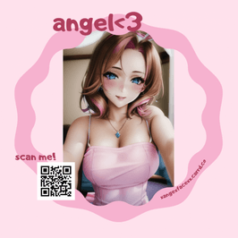 angel anime sticker!