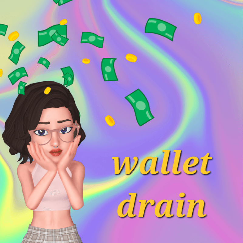 Wallet drain