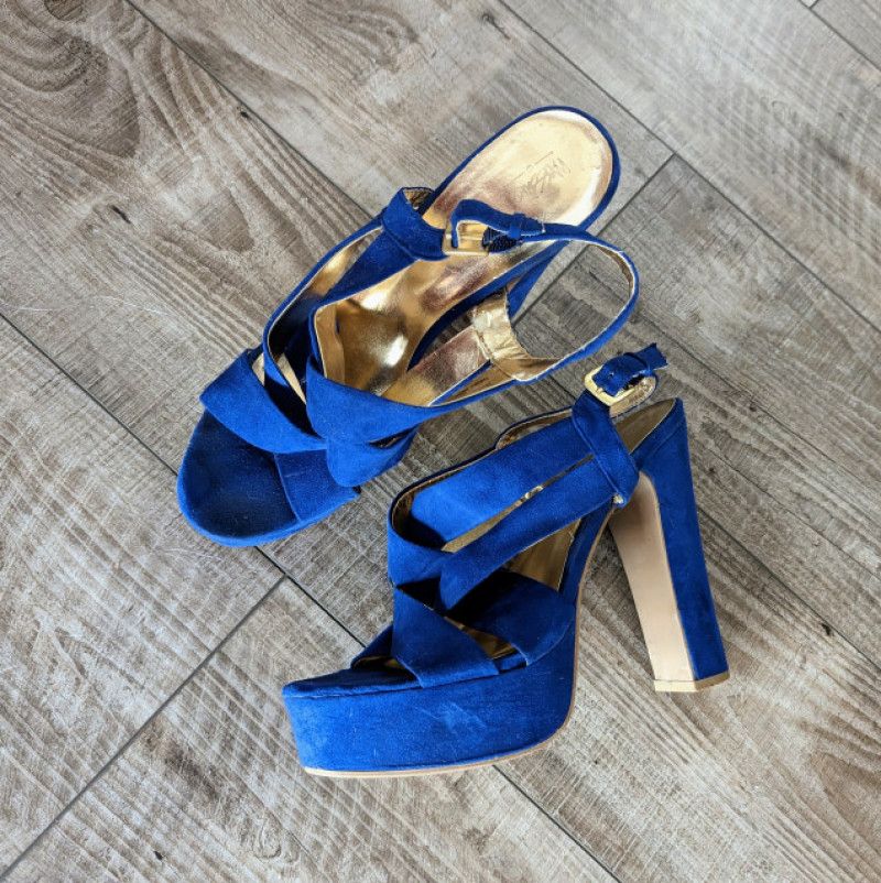 Blue Heels from Highschool