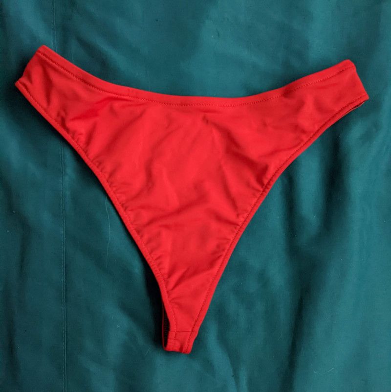 Red Spandex Panties