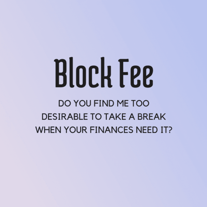 Block Fee