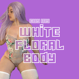 Violet Vicious White Floral Body