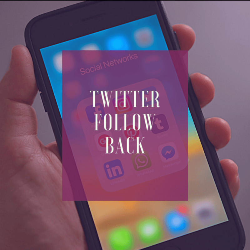 Twitter follow back