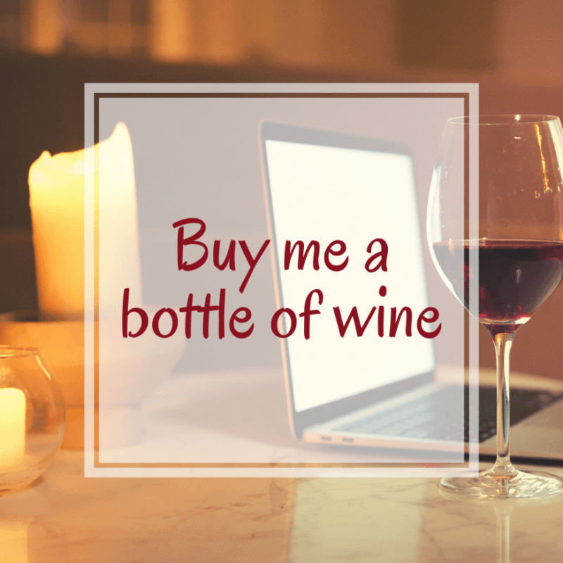 Buy me a bottle of red