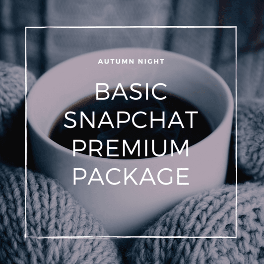 Basic Snapchat Premium Package
