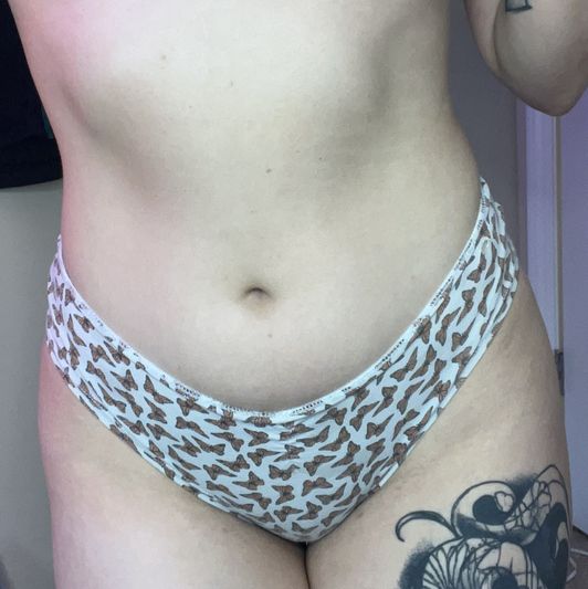 White Butterfly Cotton Panties