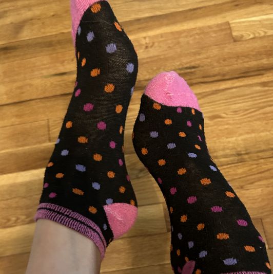 Worn Size 7 Ankle Socks
