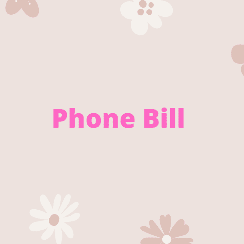 Pay my phone bill