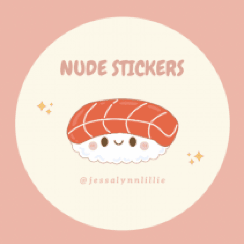 Nude Stickers of Me