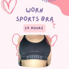 Black Puma Sports Bra