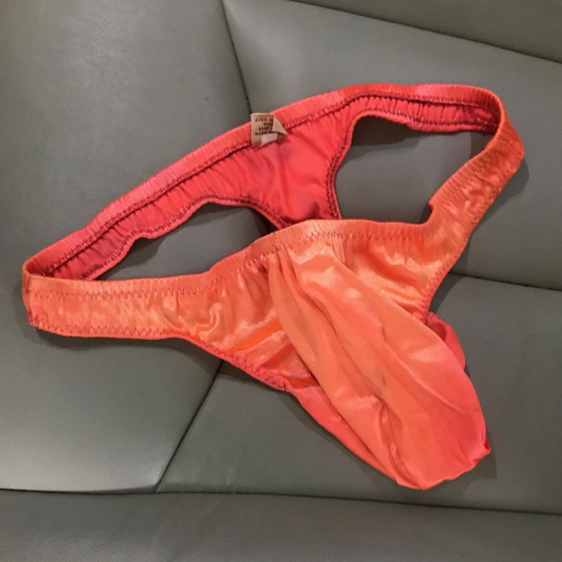 Orange thong