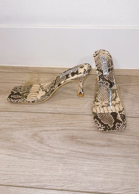 Sexy Snake Skin Heels