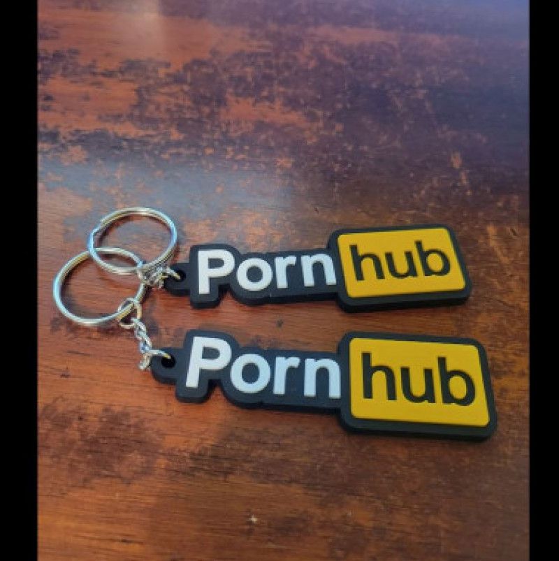 Jane Teese Signed Pornhub Keychain