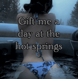 Gift a trip to the hot springs