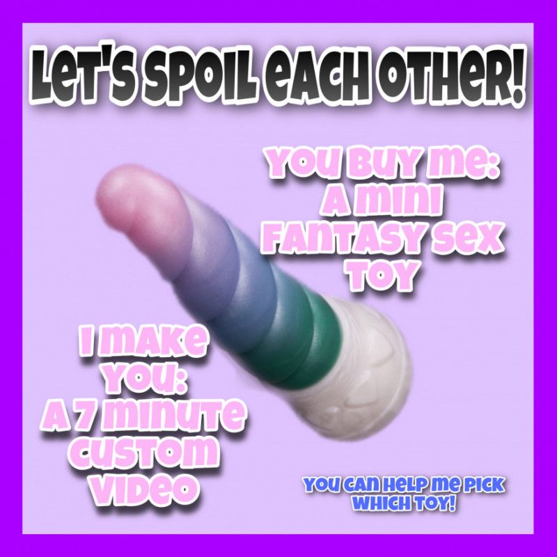 spoil me mini fantasy toy