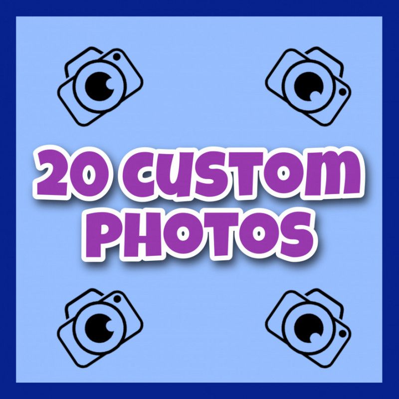 20 custom photos