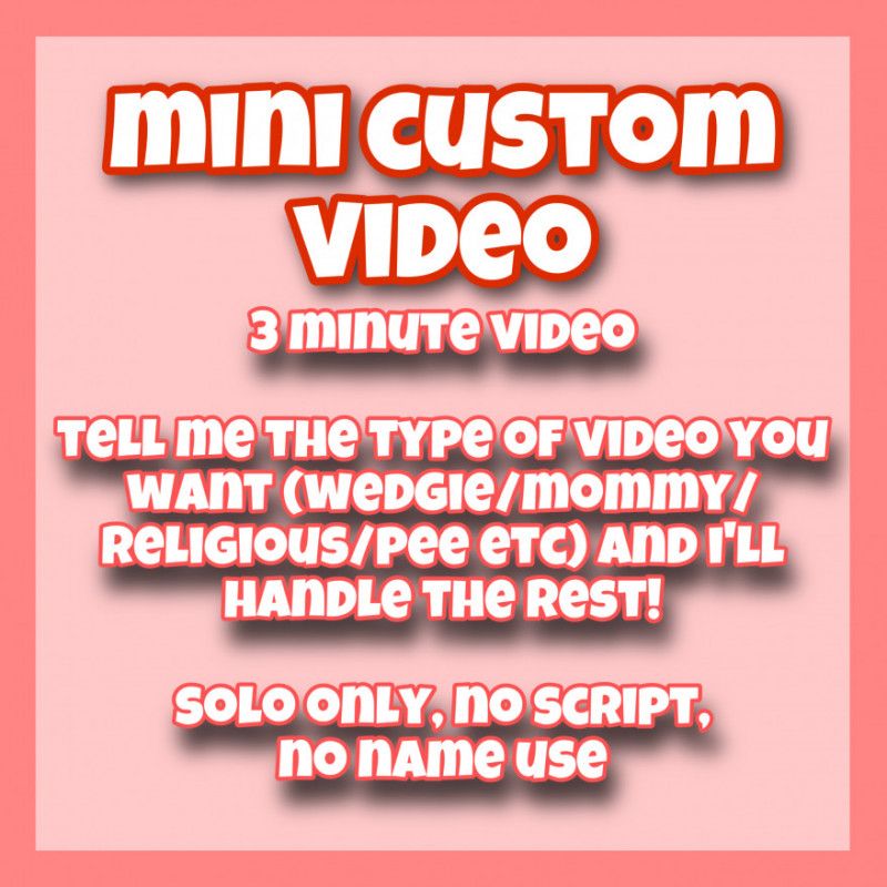 mini custom video