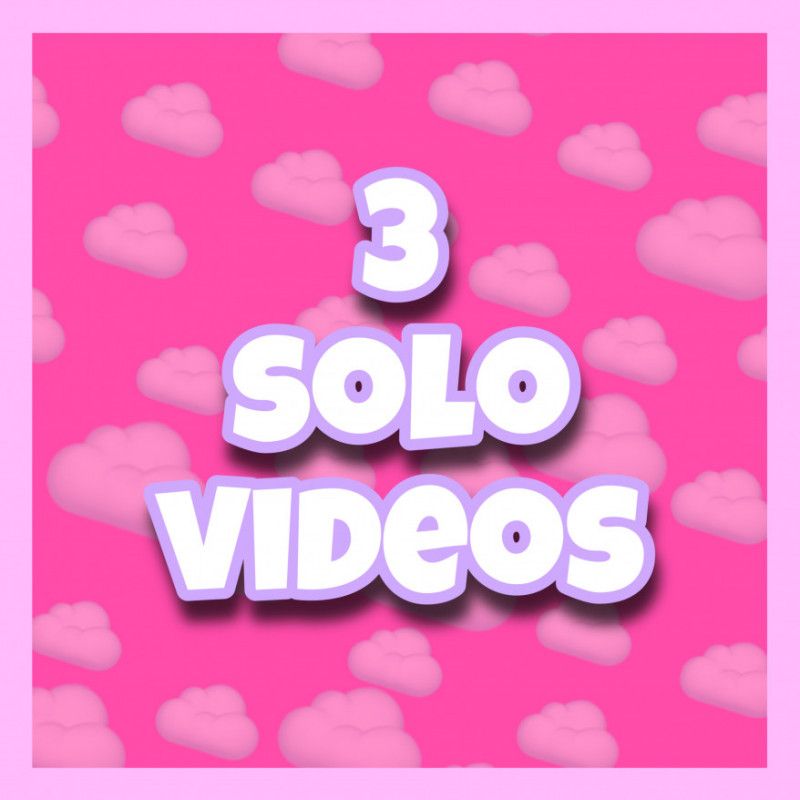 3 solo videos