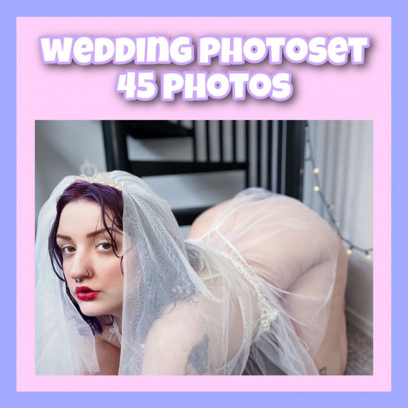 wedding photo set