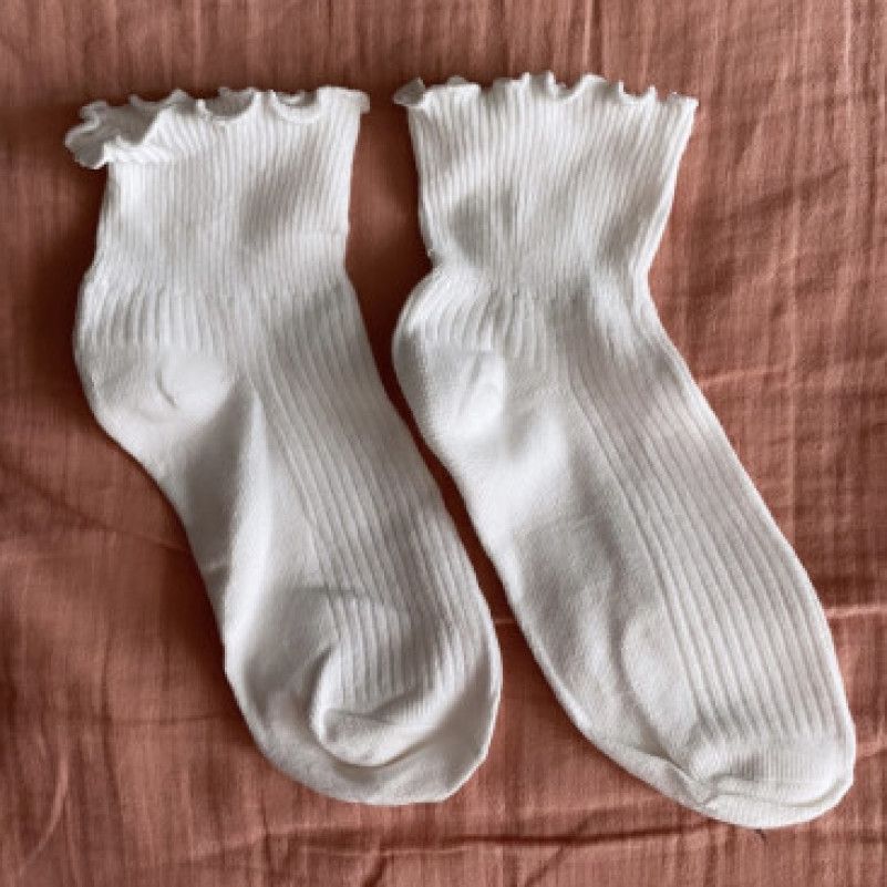 White socks worn 7 days