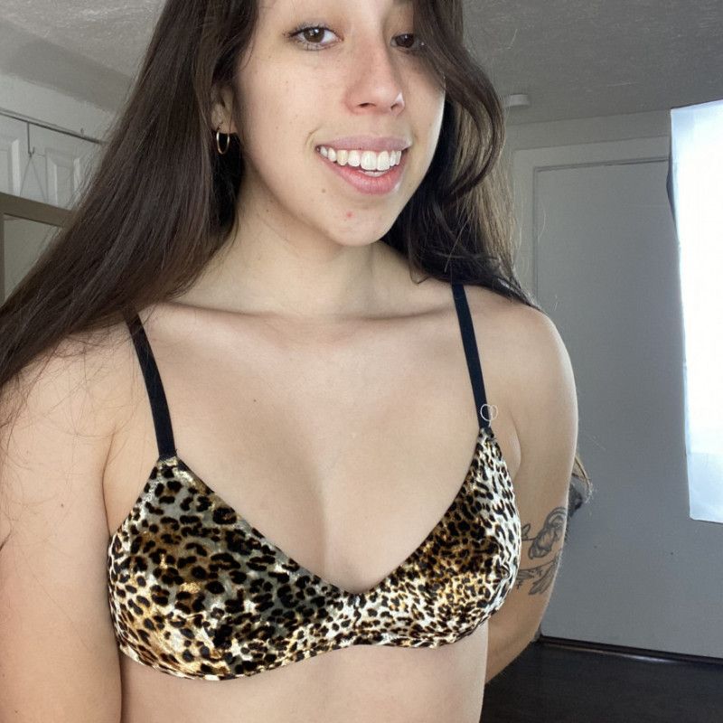 Cheetah Print Bra