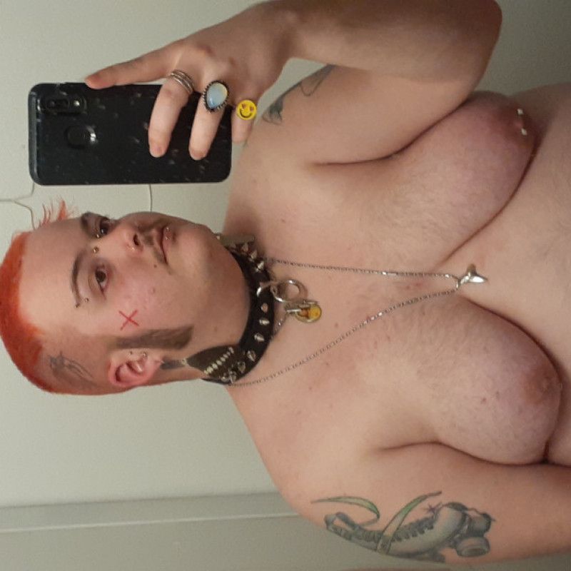 chubby punk boy tits and ass