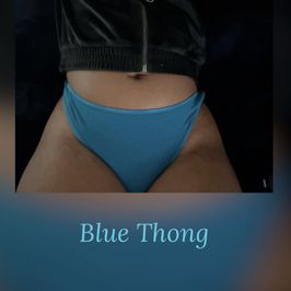 Blue Thong