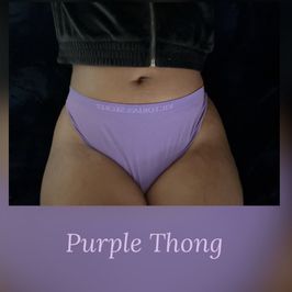 Purple Thong