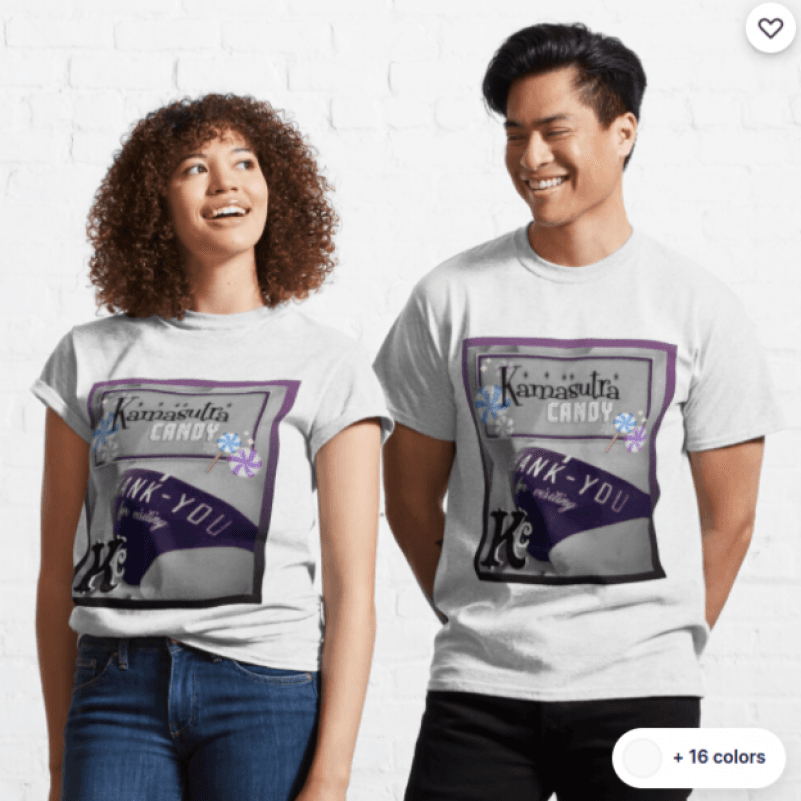 KamasutraCandy Tee Shirt