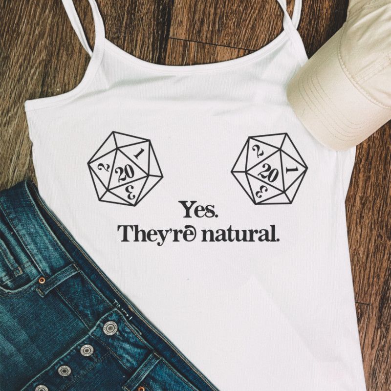 Yes Theyre Natural Tank Top