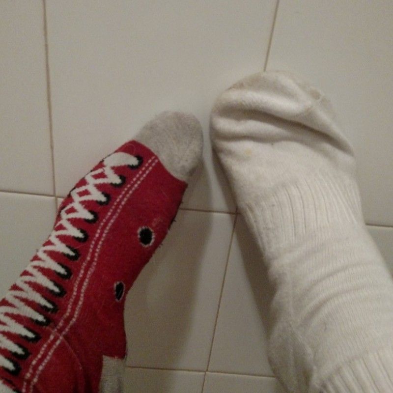 Mismatched socks