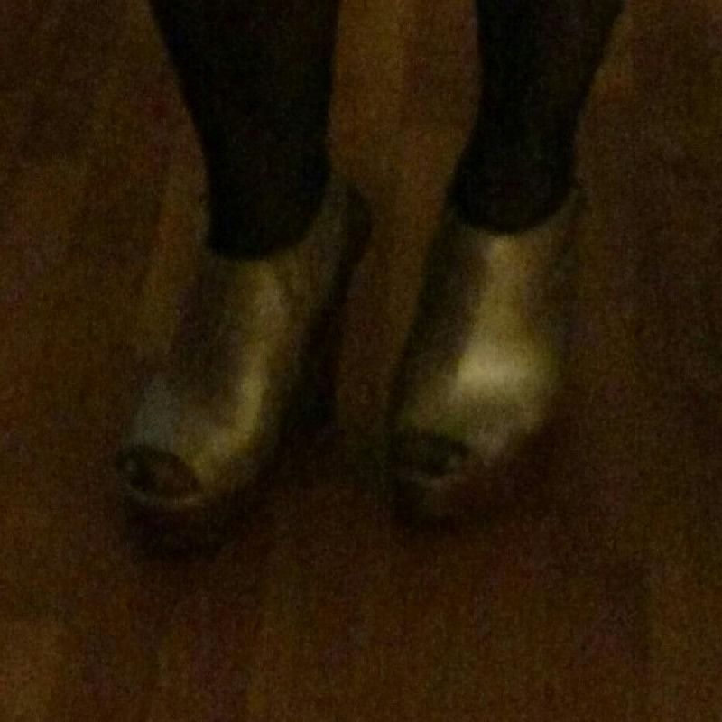 Golden shoes