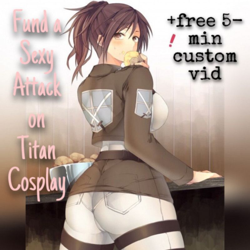 Fund a Sexy Attack on Titan Cosplay