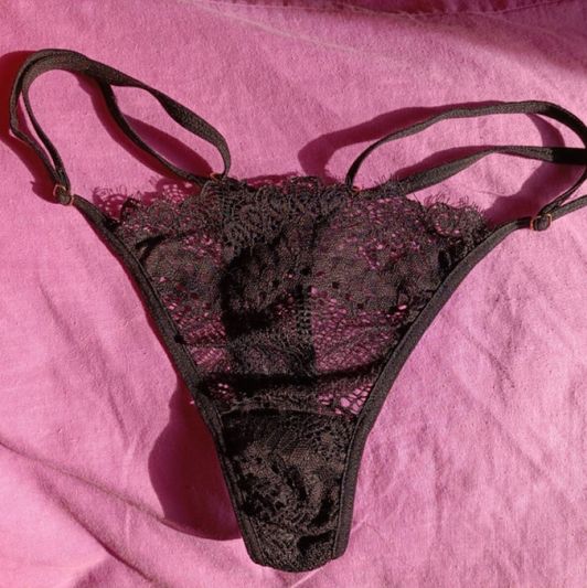 black lingerie underwear