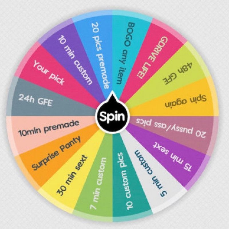 Cum Spin My Twenty Dollar Wheel!