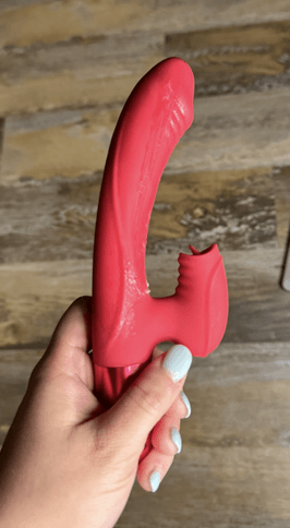 Red Rabbit Vibrating Dildo