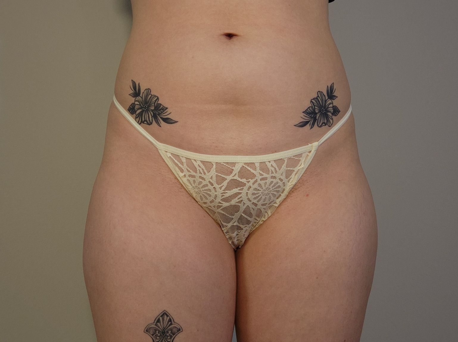 Off White Lace GString