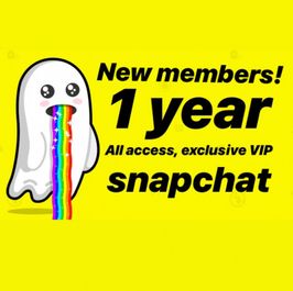 1 YR VIP SNAPCHAT: New Members!