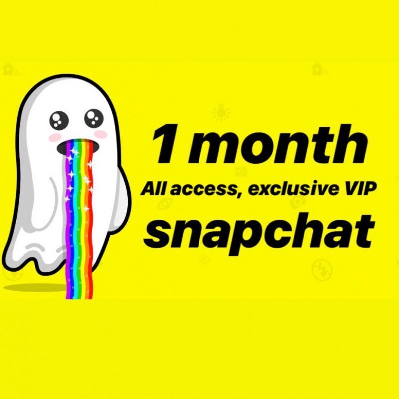 1 MONTH VIP SNAPCHAT