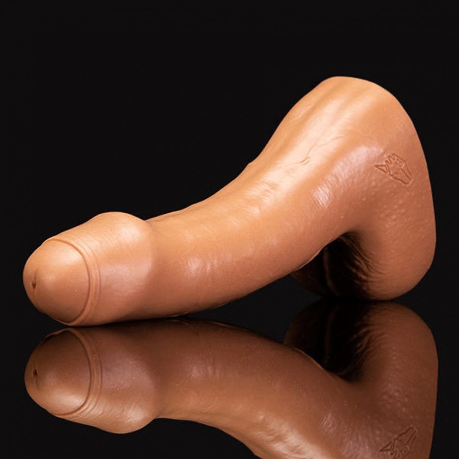 White Uncut Bad Dragon Dildo