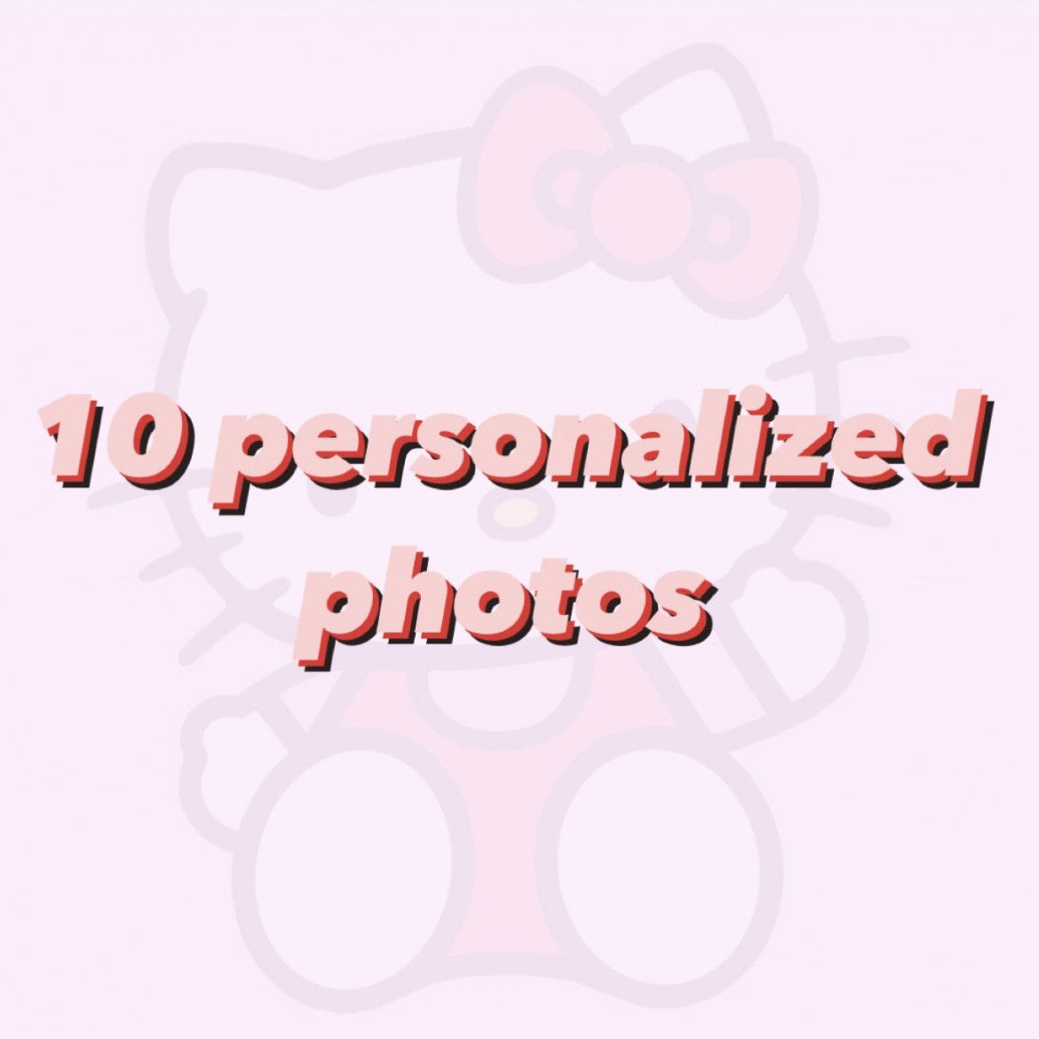 10 personalized photos